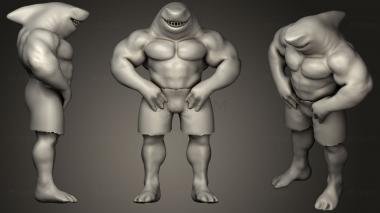 3D model SHARK GOD nanaue (STL)